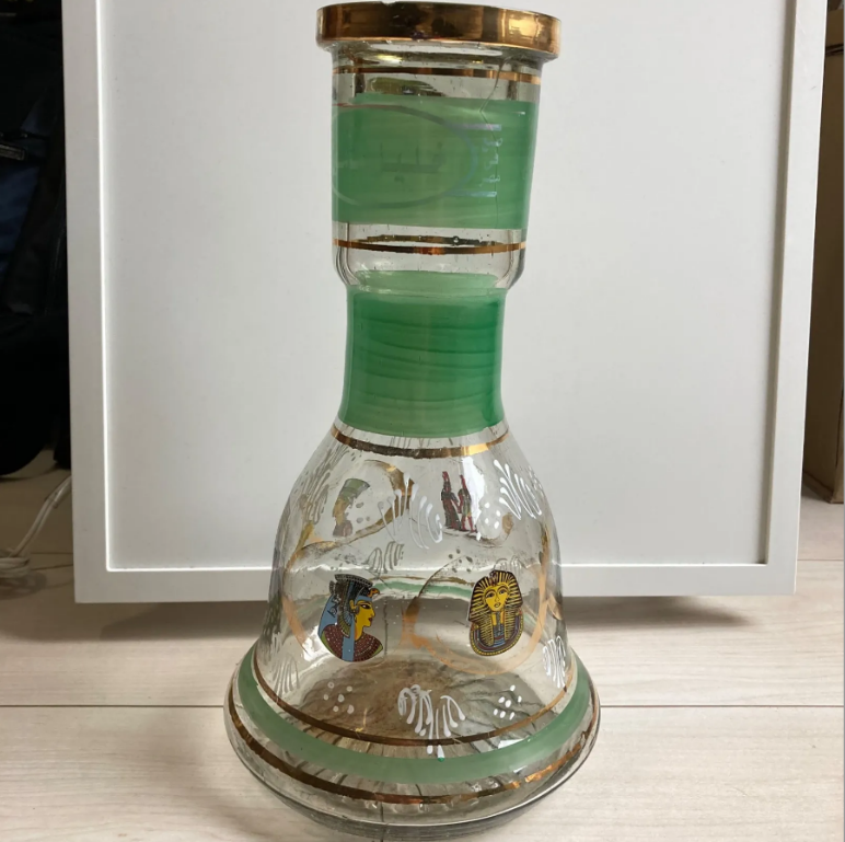 Khalil Maamoon ハリルマムーン 中型エジプシャンガラスボトル 